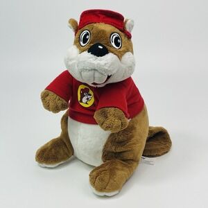 Buc-ees‎ Bucee Beaver Plush 11" Bucky Red Shirt Bucees Jaag 2021 Has Paper Tag